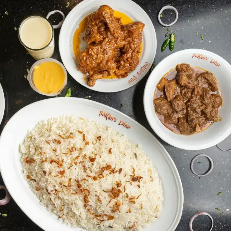 Plain Polao Platter (1 Person)